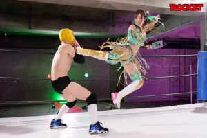 巨乳女子プロレスラー愛矢（AYA） 痛恨の危険日直撃！連姦中出しデスマッチ！！