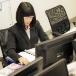 残業が終わった直後に押し入られ、翌朝までオフィスに居座る男たちに何度も何度も犯●れるOL